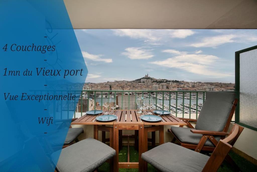 Terrace Apartment Old Port Exceptional View มาร์กเซย ภายนอก รูปภาพ