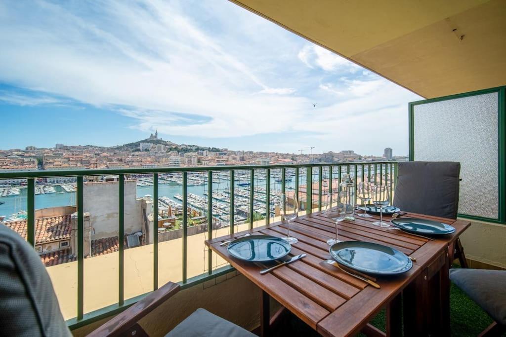 Terrace Apartment Old Port Exceptional View มาร์กเซย ภายนอก รูปภาพ