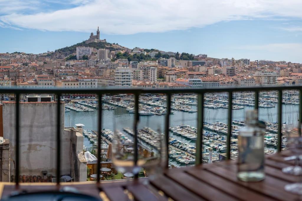 Terrace Apartment Old Port Exceptional View มาร์กเซย ภายนอก รูปภาพ